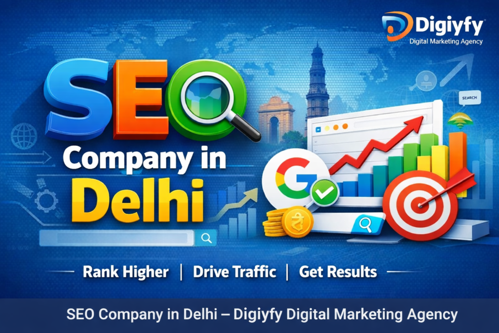 SEO Company in Delhi providing professional SEO services for business growth and Google ranking
